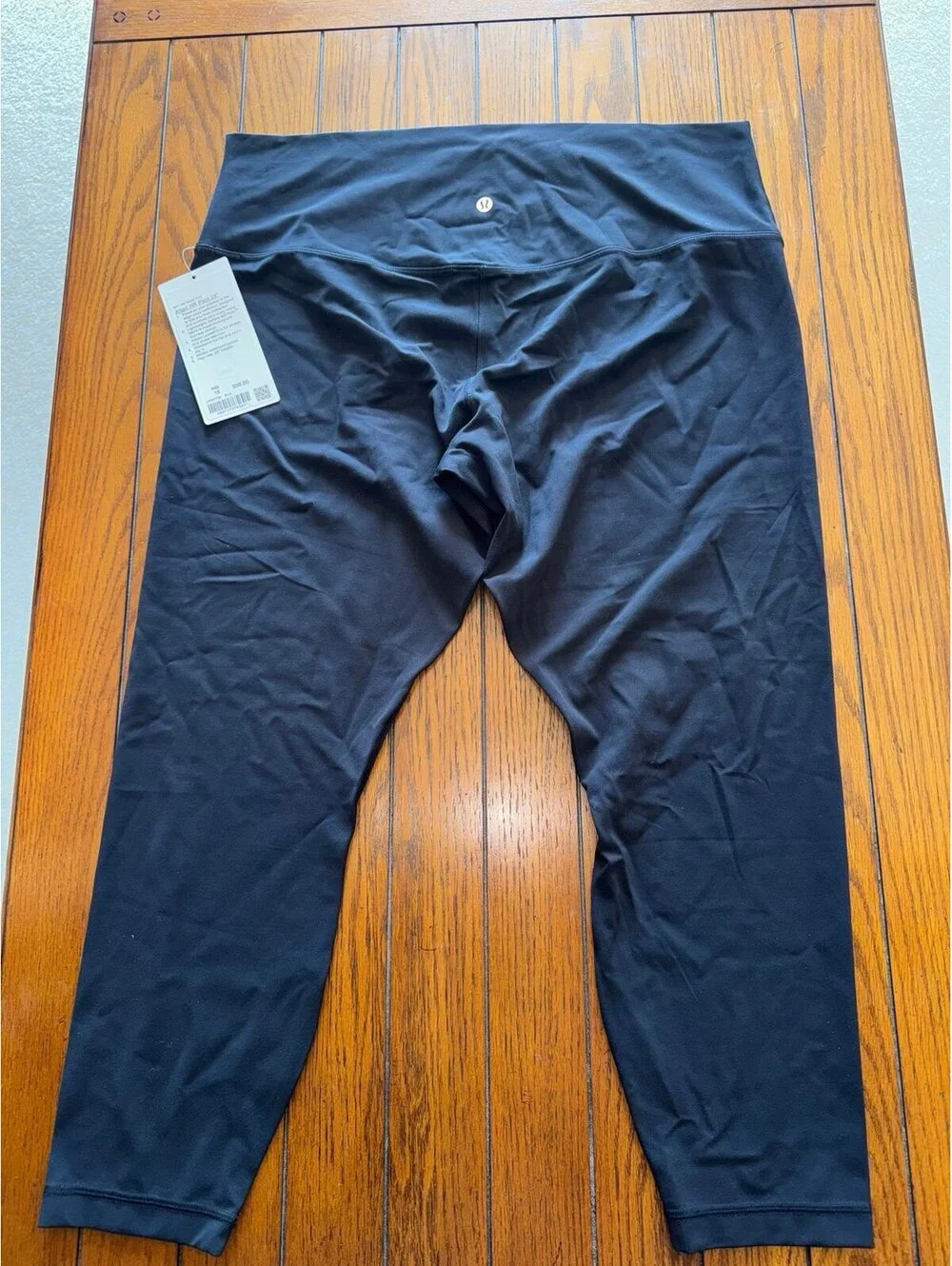Lululemon Align High Rise 25” Black Size 18 NWT